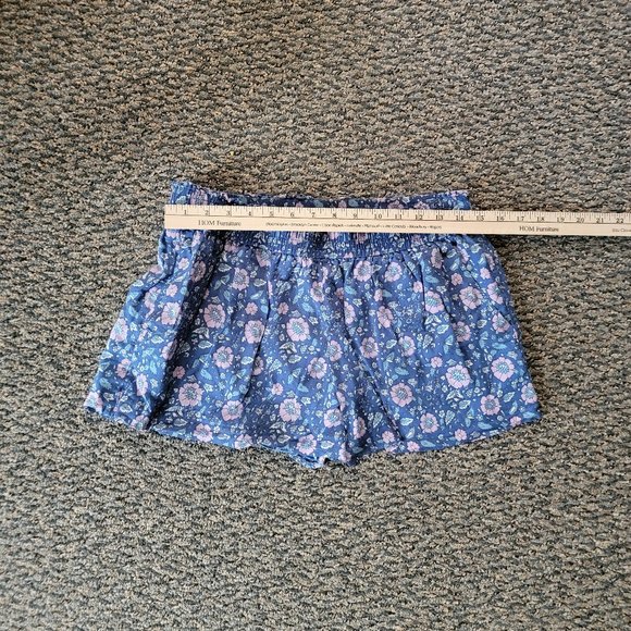 J Crew Pink and Blue Stretch Floral Beach Shorts Size Small - Picture 8 of 14